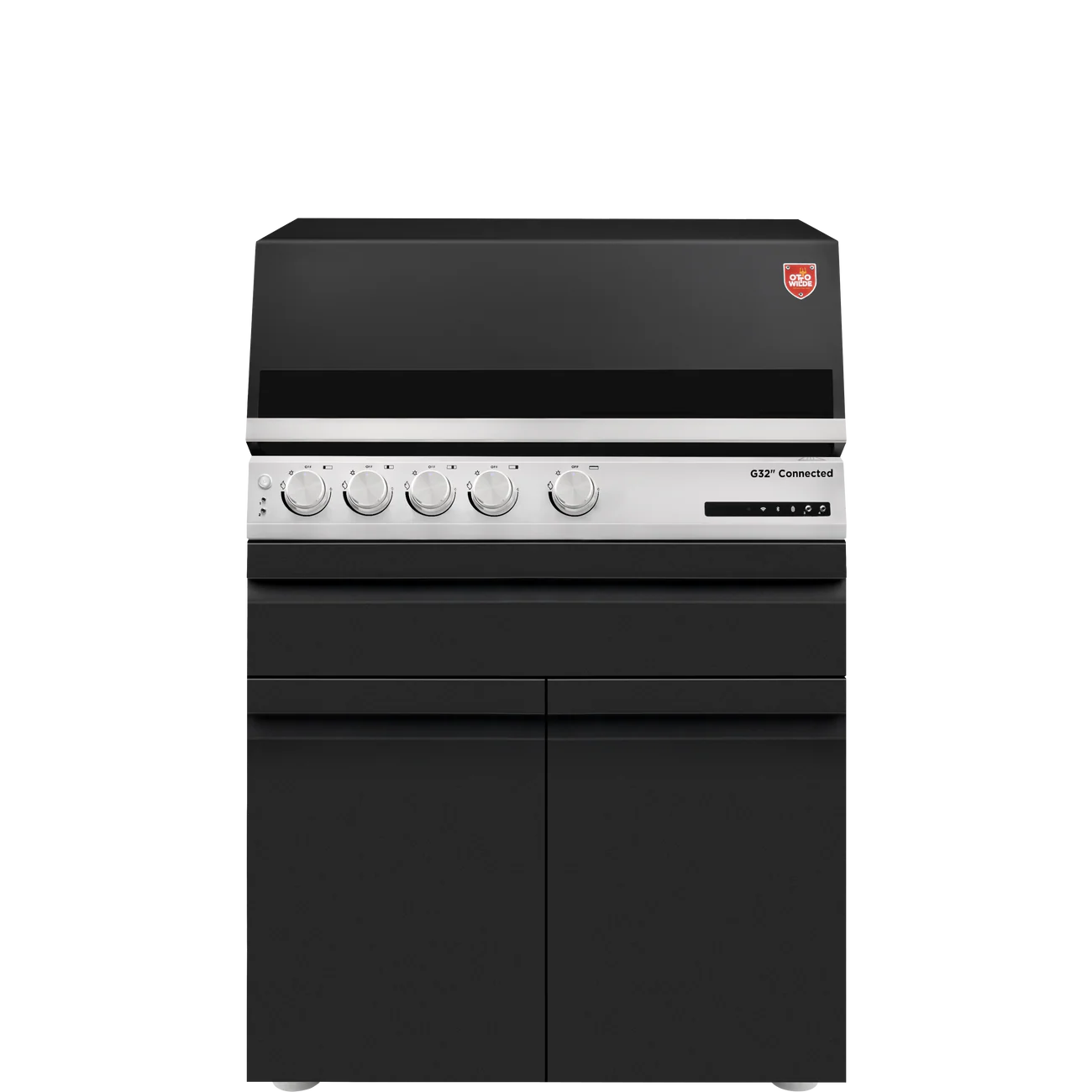 Otto Wilde G32 Connected, 2 Türen (NEUES MODELL) inkl. Gasbuddy, 4er Set Kerntemperaturfühler und Einlegeboden