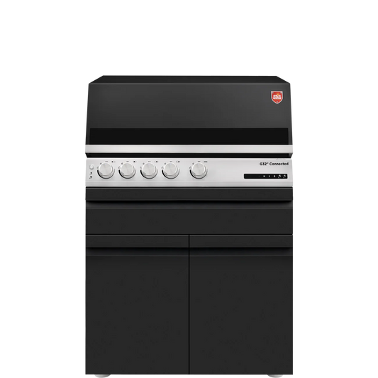Otto Wilde G32 Connected, 2 Türen (NEUES MODELL) inkl. Gasbuddy, 4er Set Kerntemperaturfühler und Einlegeboden